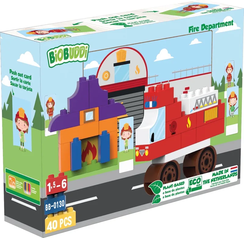 Town - Fire Department (BB-0130) by BiOBUDDi in Multicolour – product photo