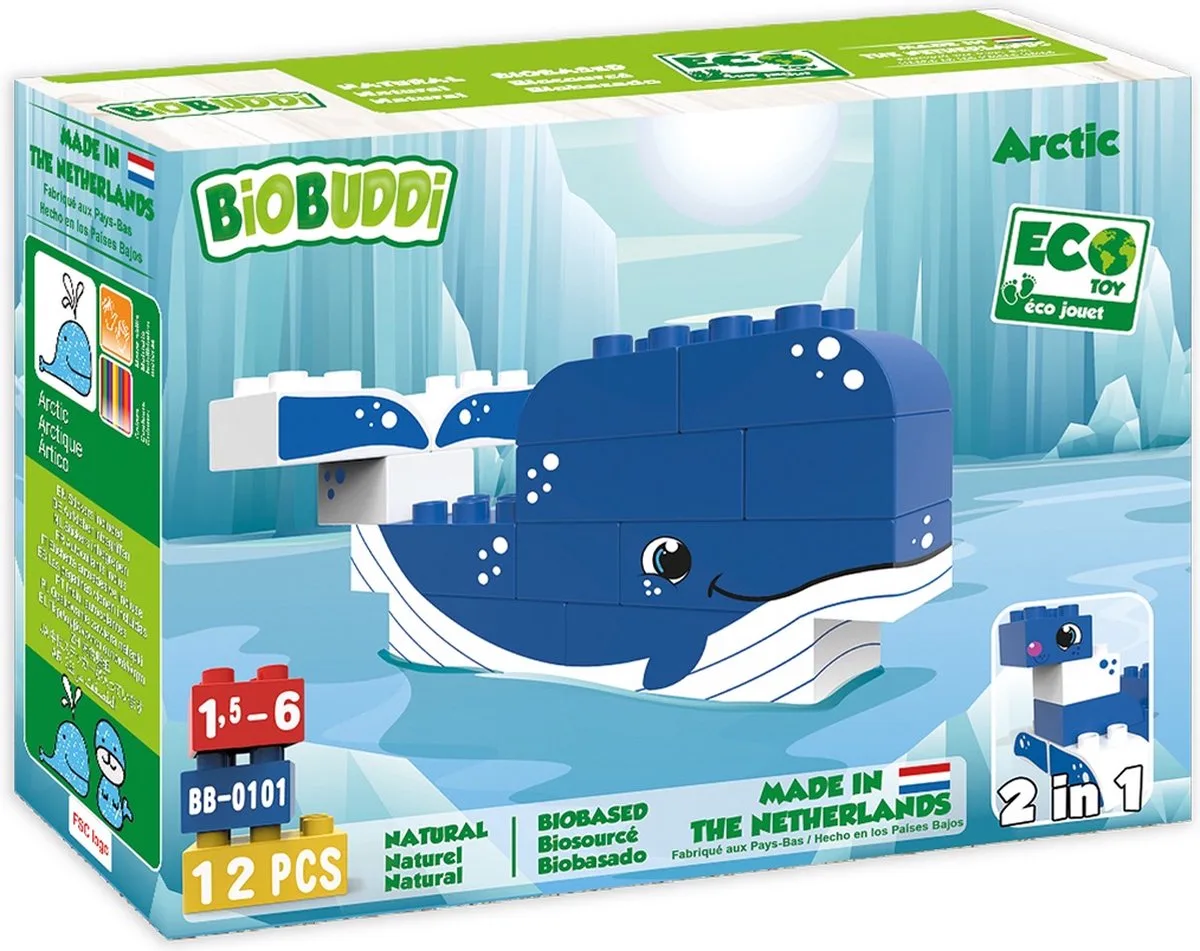 Wildlife - Arctic (BB-0101) von BiOBUDDi in Blau – Produktfoto