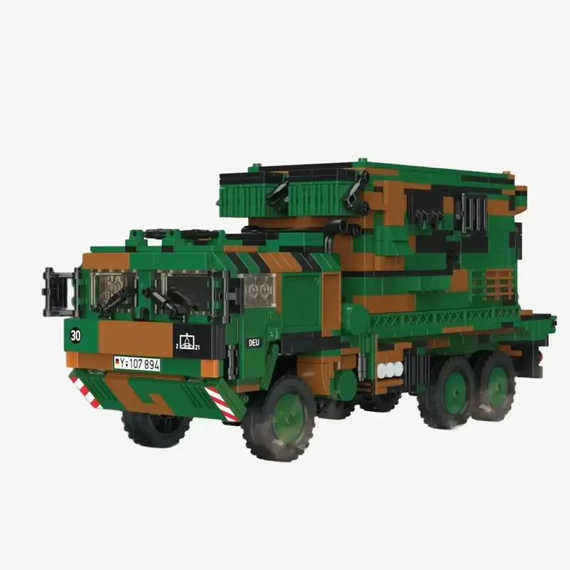 BlueBrixx 107894 Patriot Feuerleitstand Bundeswehr de BlueBrixx – photo du produit