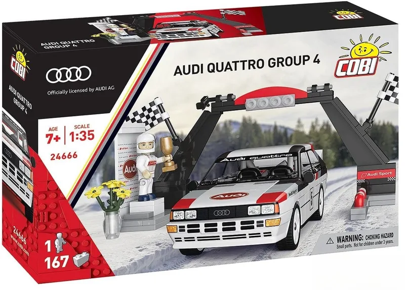24666 Audi quattro Group 4 fra COBI – produktbillede