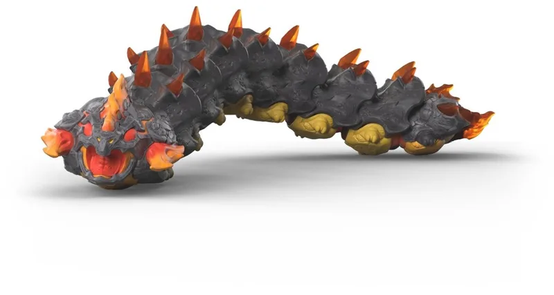 70864 Lava Worm fra Schleich – produktbillede
