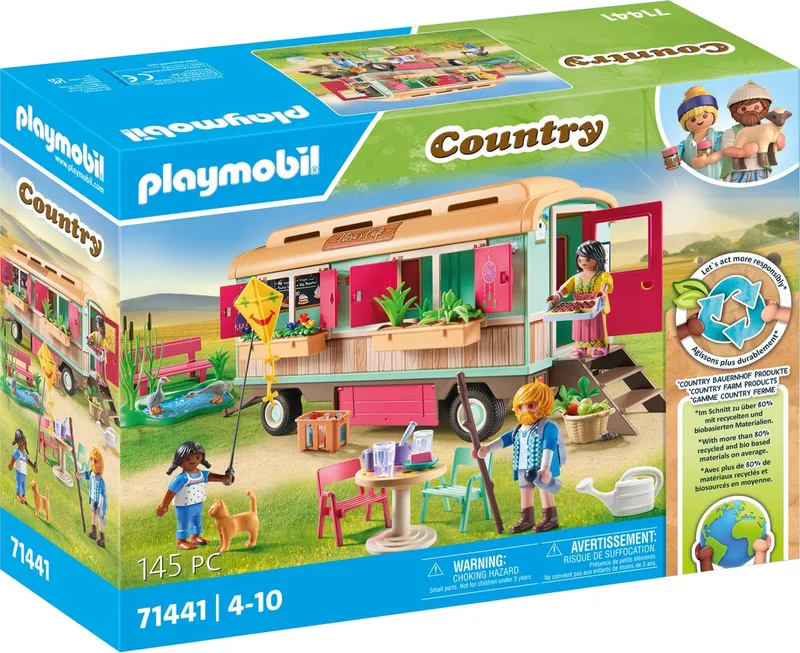 71441 Gemütliches Bauwagencafé de Playmobil – photo d’ambiance