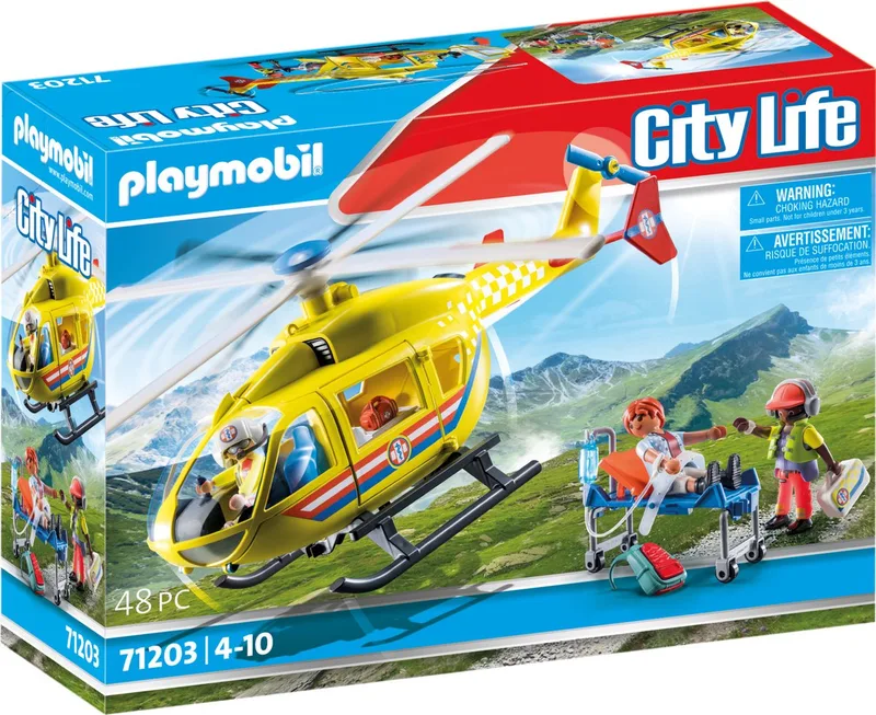 71203 Rettungshelikopter by Playmobil – interior photo