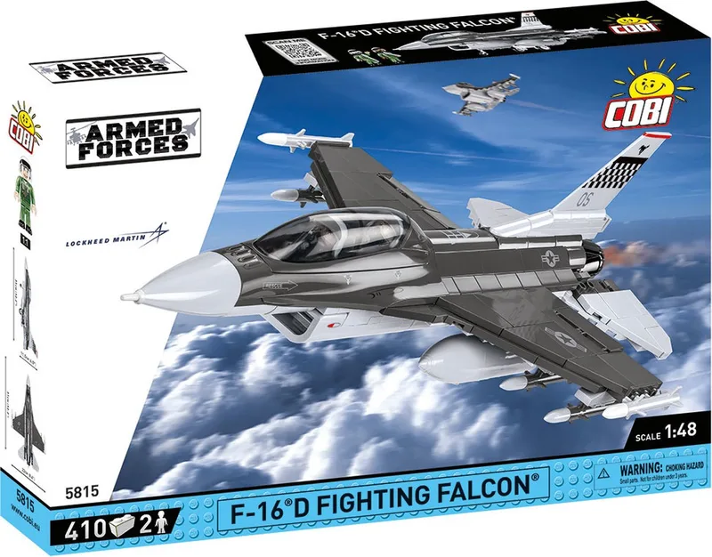 5815 F-16D Fighting Falcon fra COBI – miljøbillede