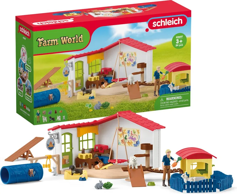 42607 Pet Hotel fra Schleich – produktbillede