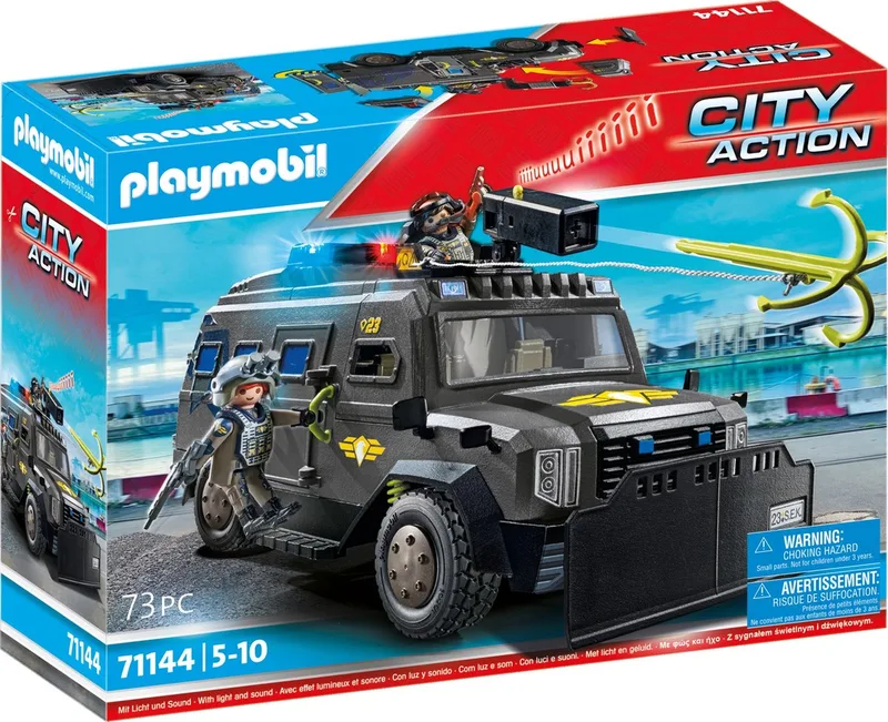 71144 SWAT-Geländefahrzeug de Playmobil – photo d’ambiance