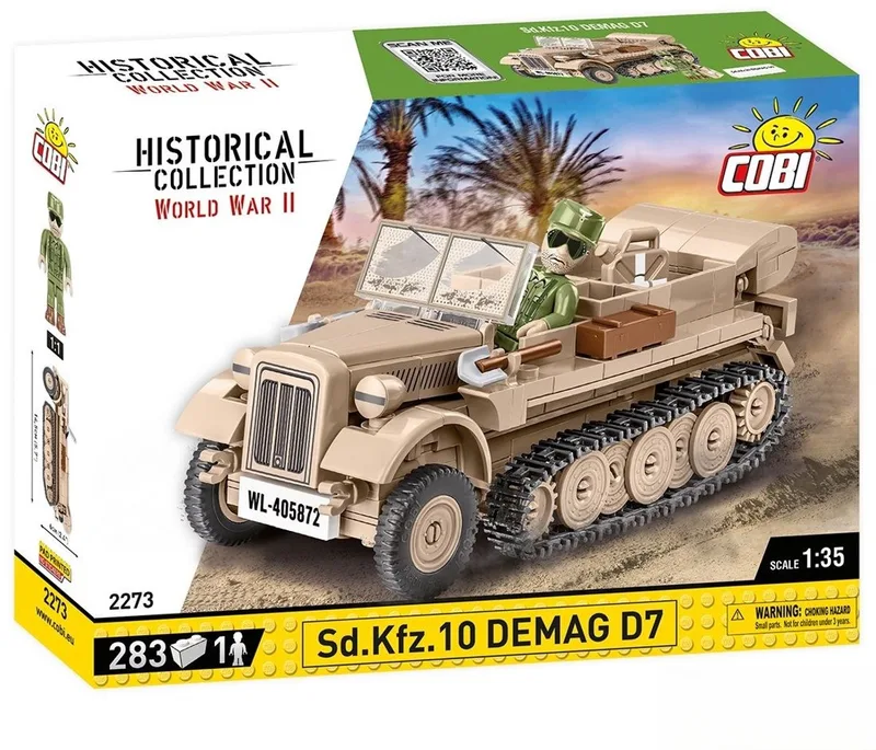 2273 Sd.Kfz 10 Demag D7 från COBI – produktbild