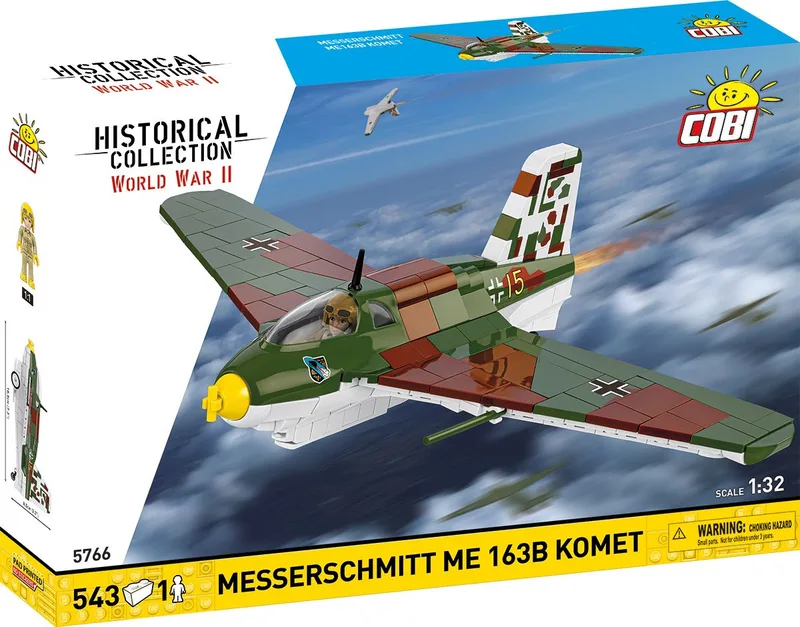 5766 Messerschmitt Me 163B Komet by COBI – interior photo