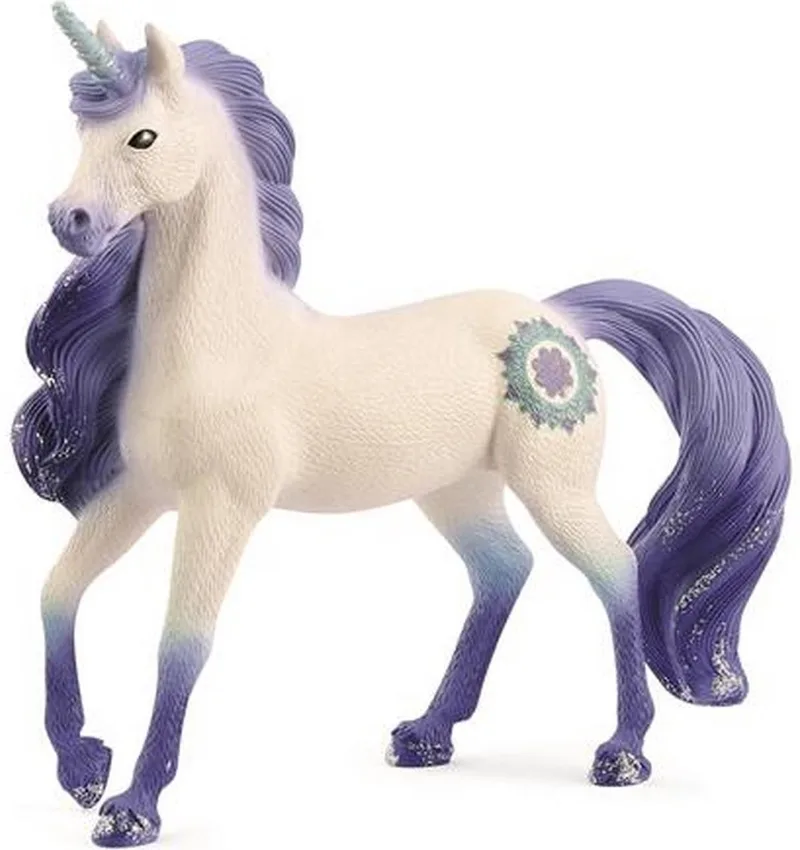 70715 Mandala Unicorn Stallion fra Schleich – produktbillede