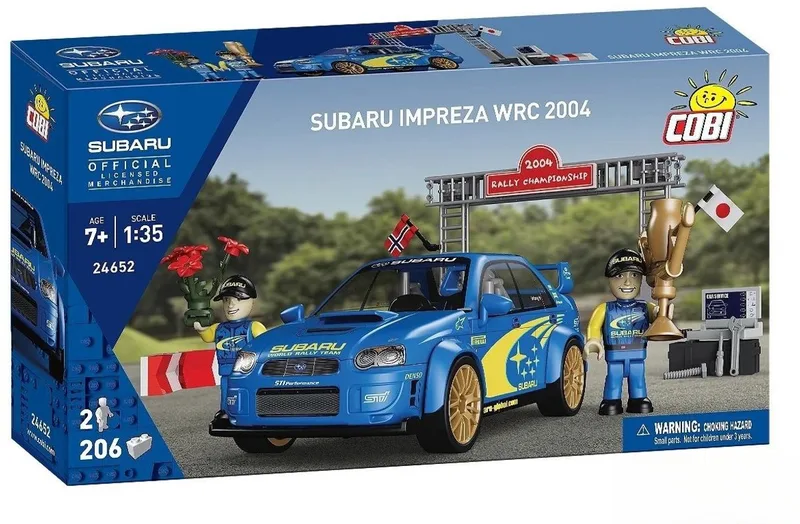 24652 Subaru Impreza WRC 2004 de COBI – photo du produit