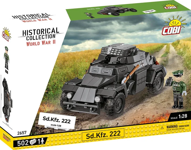 2657 Sd.Kfz. 222 de COBI – photo d’ambiance