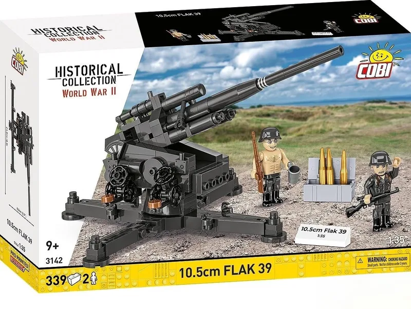 3142 10,5 cm Flak 39 från COBI – miljöbild