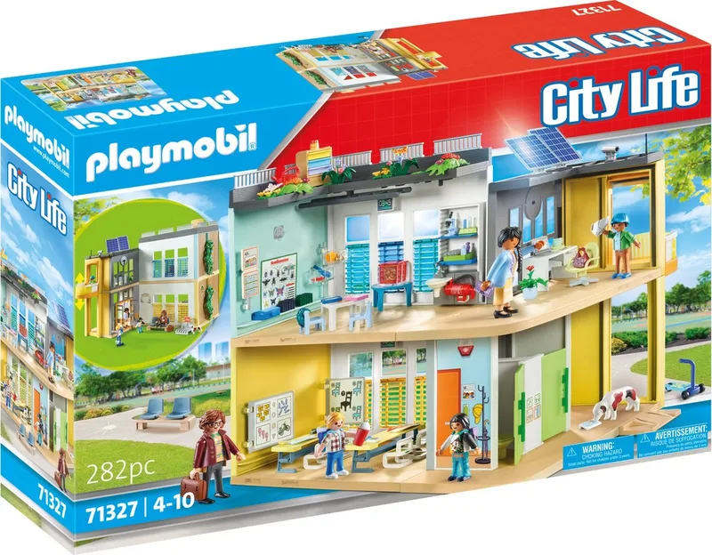 71327 Große Schule fra Playmobil – miljøbillede