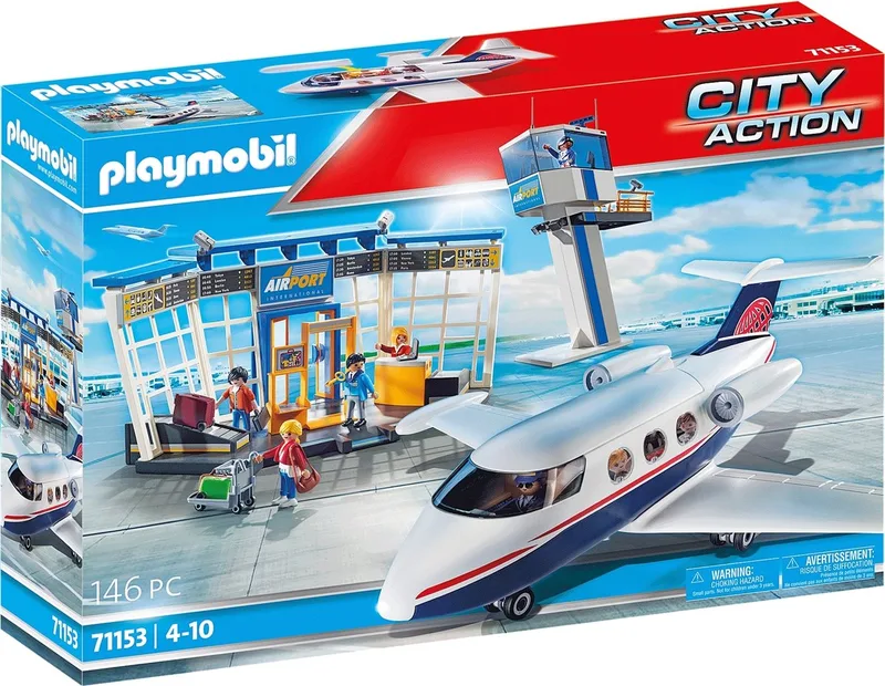 71153 Flughafen mit Flugzeug und Tower by Playmobil – interior photo