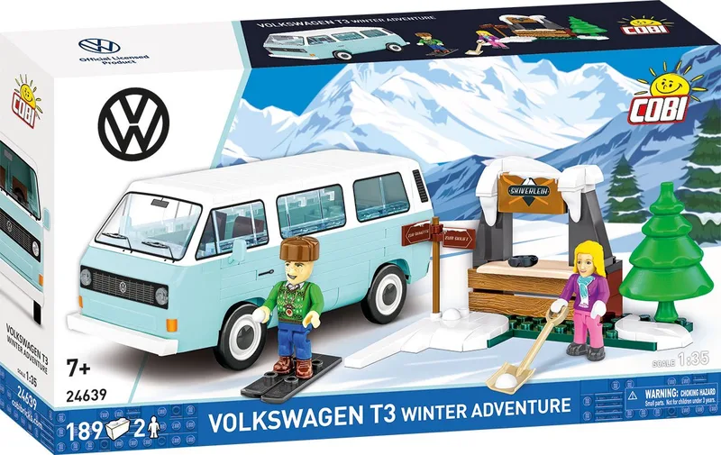 24639 Volkswagen T3 Winter Adventure de COBI – photo d’ambiance