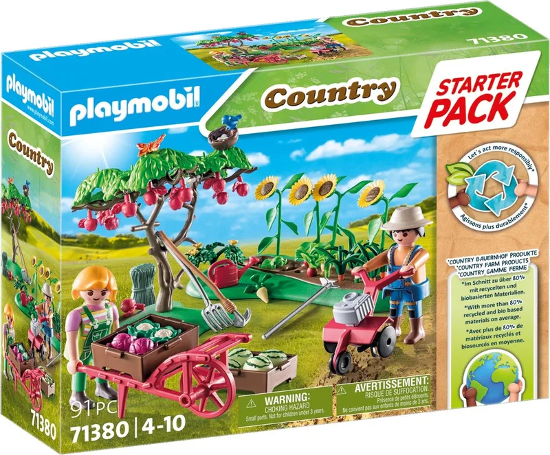 71380 Starter Pack Bauernhof Gemüsegarten by Playmobil – interior photo