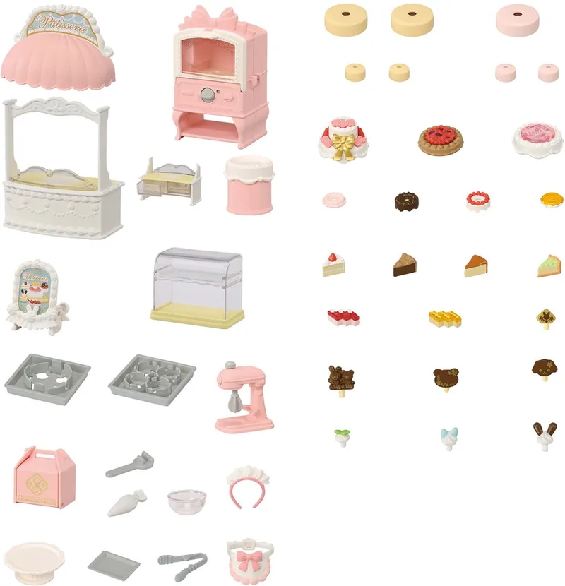 5807 Dorfbäckerei Starter Set fra Sylvanian Families – produktbillede
