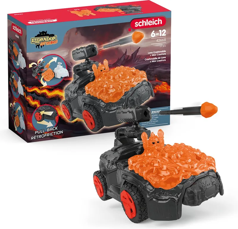 42668 Lava CrashMobile with Mini Creature by Schleich – product photo