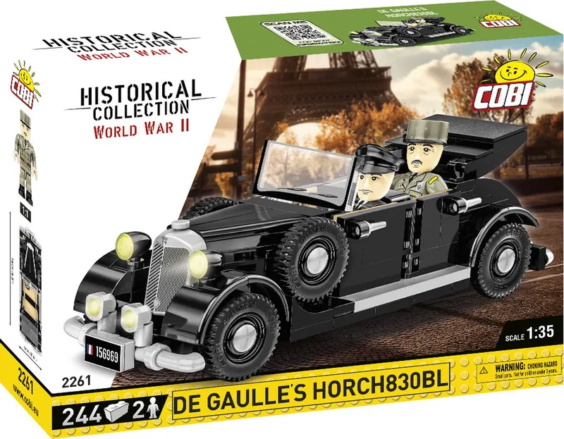 2261 Horch830BL De Gaulle by COBI – interior photo