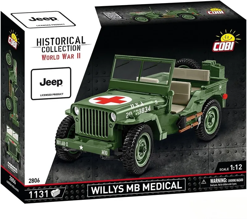2806 Willys MB Medical de COBI – photo du produit