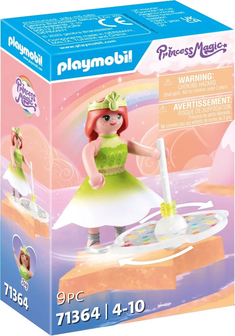 71364 Himmlischer Regenbogenkreisel mit Prinzessin de Playmobil – photo d’ambiance