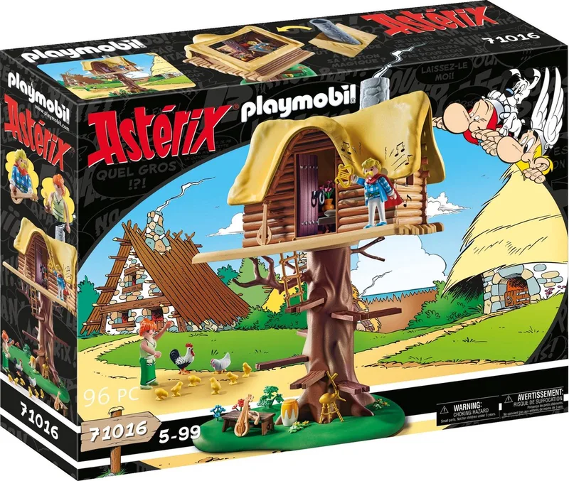 71016 Asterix: Troubadix mit Baumhaus by Playmobil – interior photo