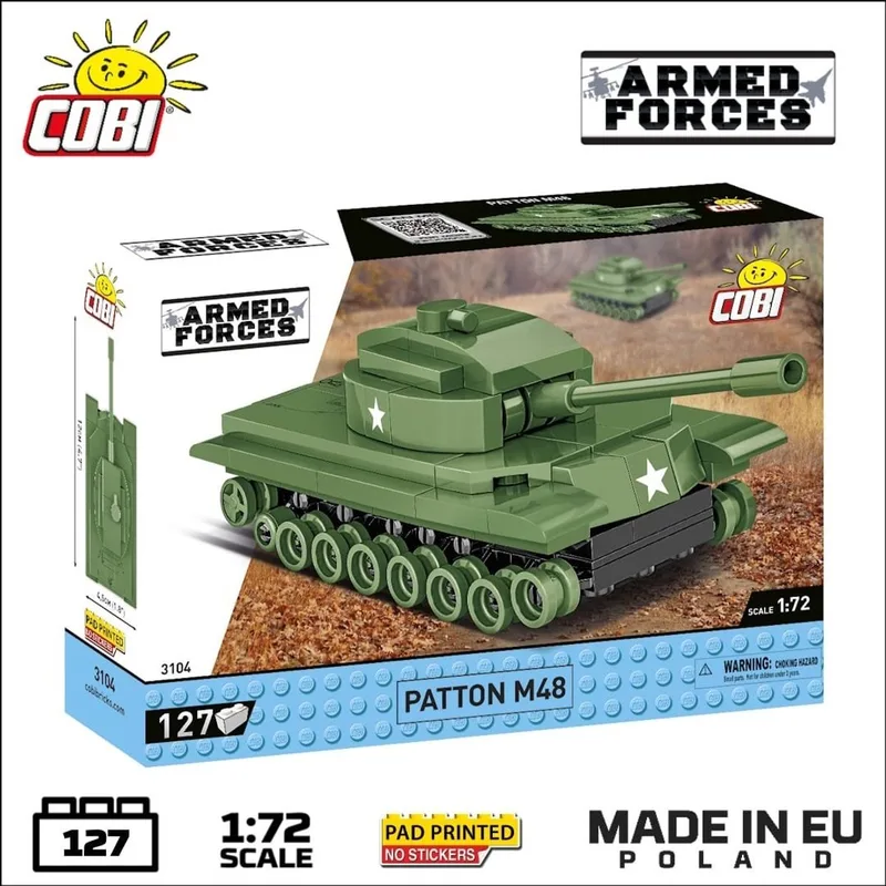 3104 Patton M48 by COBI – interior photo
