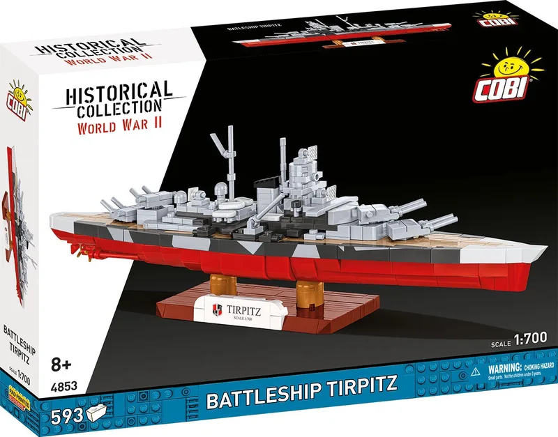 4853 Battleship Tirpitz de COBI – photo d’ambiance