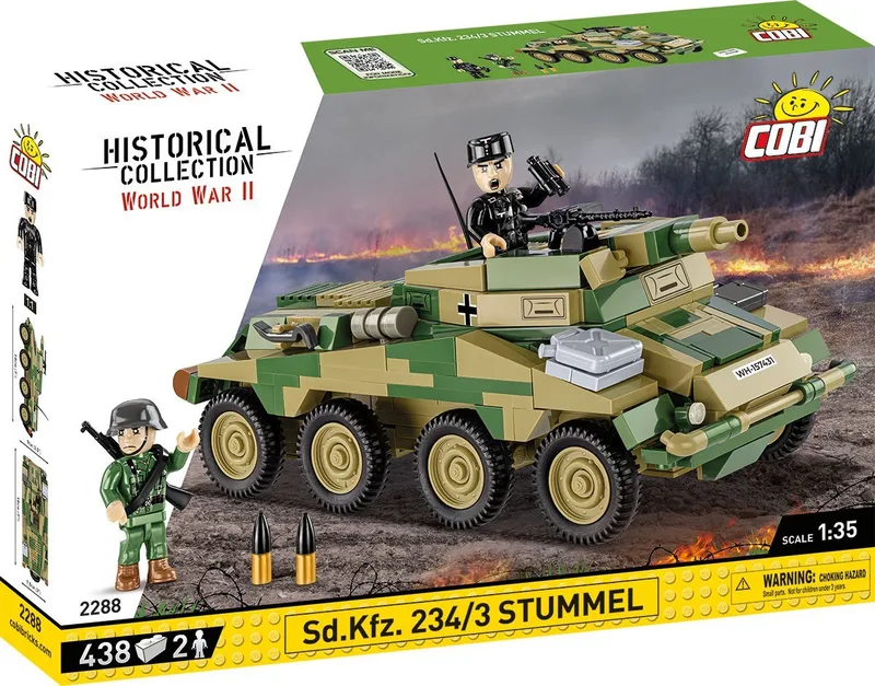 2288 Sd.Kfz. 234/3 Stummel by COBI – interior photo