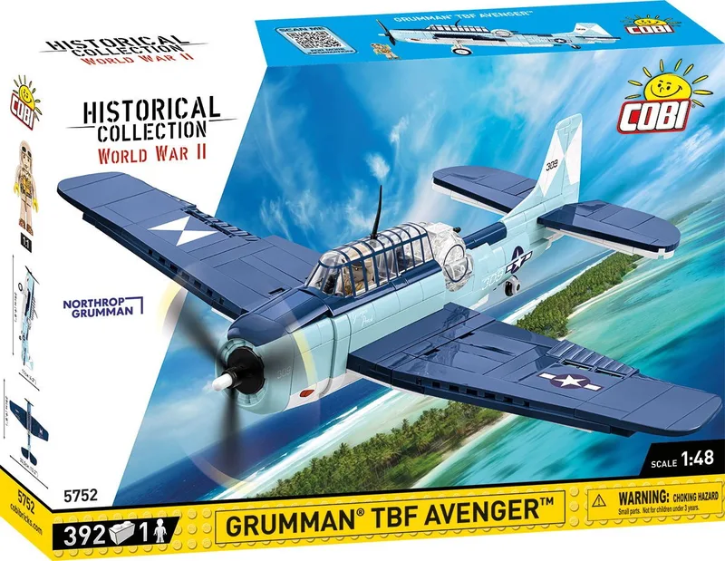 5752 Grumman TBF Avenger från COBI – miljöbild