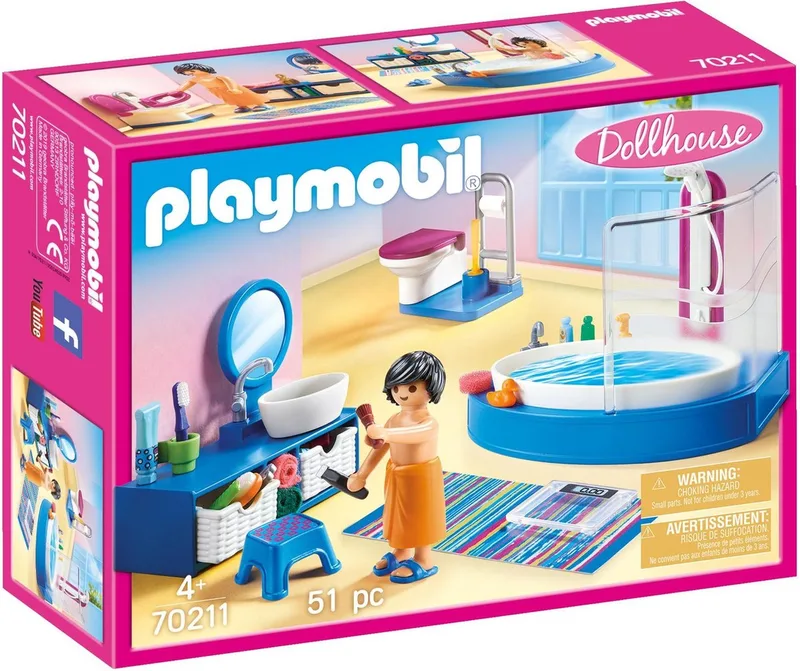 70211 Badezimmer från Playmobil – produktbild