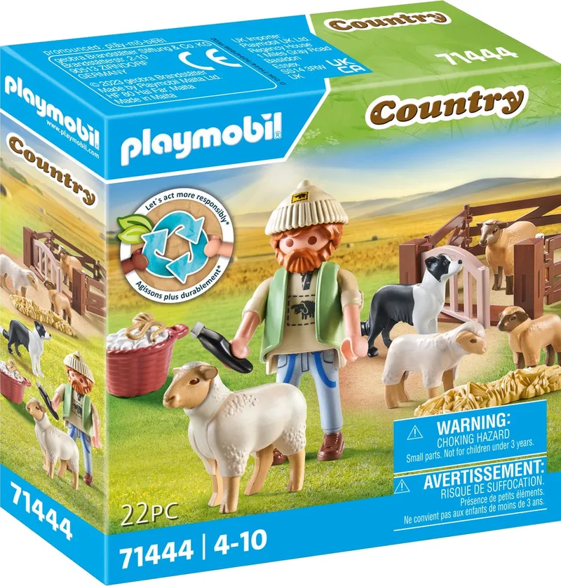 71444 Junger Schäfer mit Schafen by Playmobil – interior photo