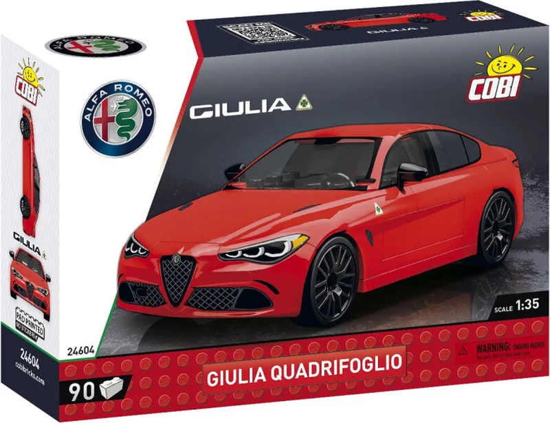 24604 Giulia Quadrifoglio by COBI – interior photo