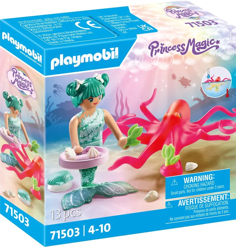 71503 Meerjungfrau mit Farbwechselkrake fra Playmobil – miljøbillede