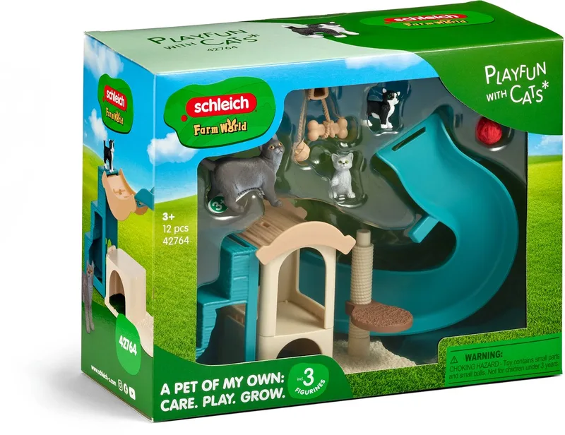 42764 Playfun for cats de Schleich – photo du produit