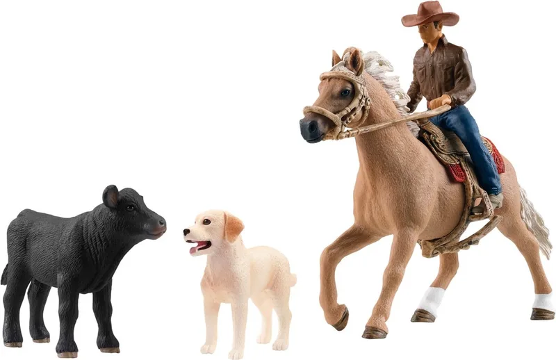 42578 Western Riding Adventures fra Schleich – produktbillede