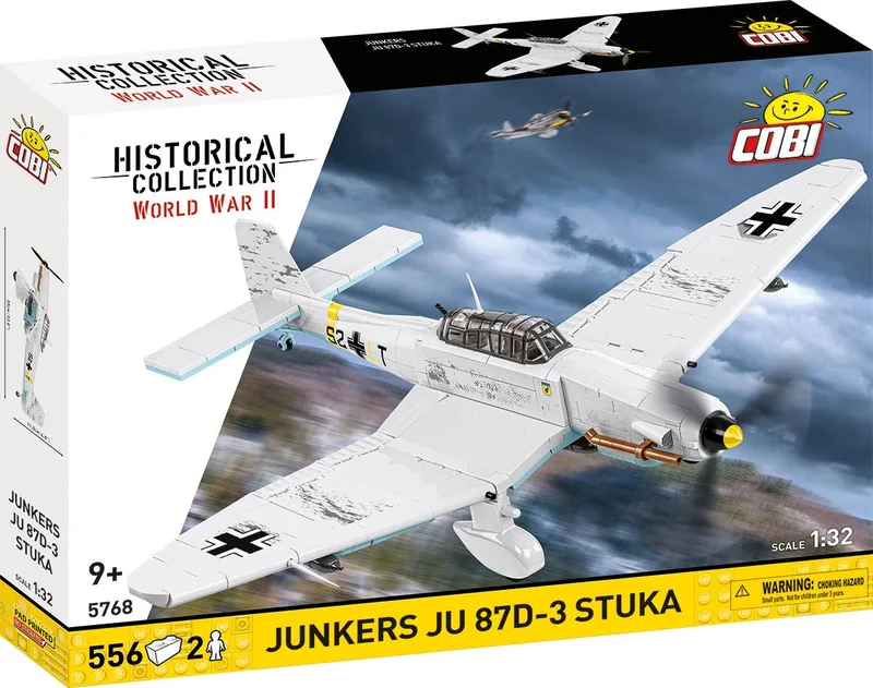 5768 Junkers Ju 87D-3 Stuka by COBI – interior photo