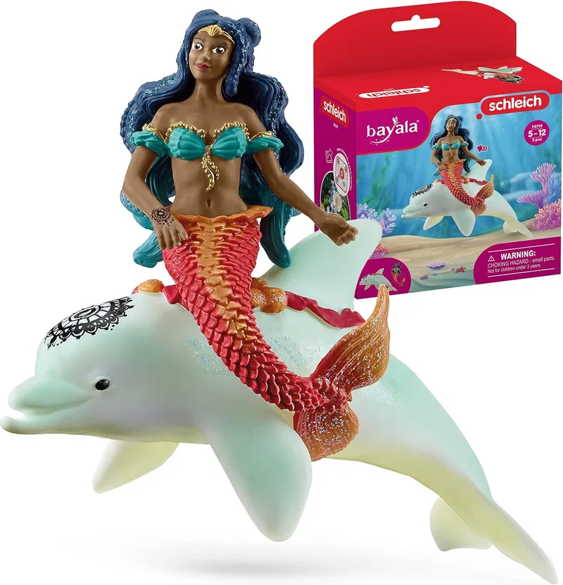 70719 Isabelle auf Delfin by Schleich – product photo