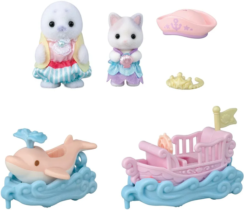 5820 Freizeitpark Spielset Wellenritt från Sylvanian Families – produktbild