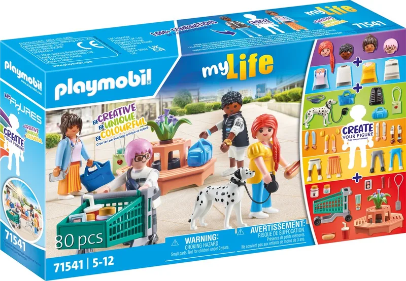 71541 My Figures Shopping fra Playmobil – miljøbillede