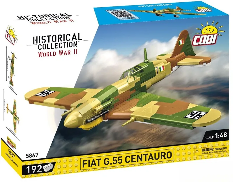 5867 Fiat G.55 Centauro från COBI – produktbild