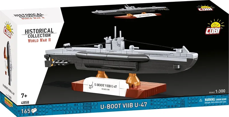 4858 U-Boot VIIB U-47 de COBI – photo d’ambiance