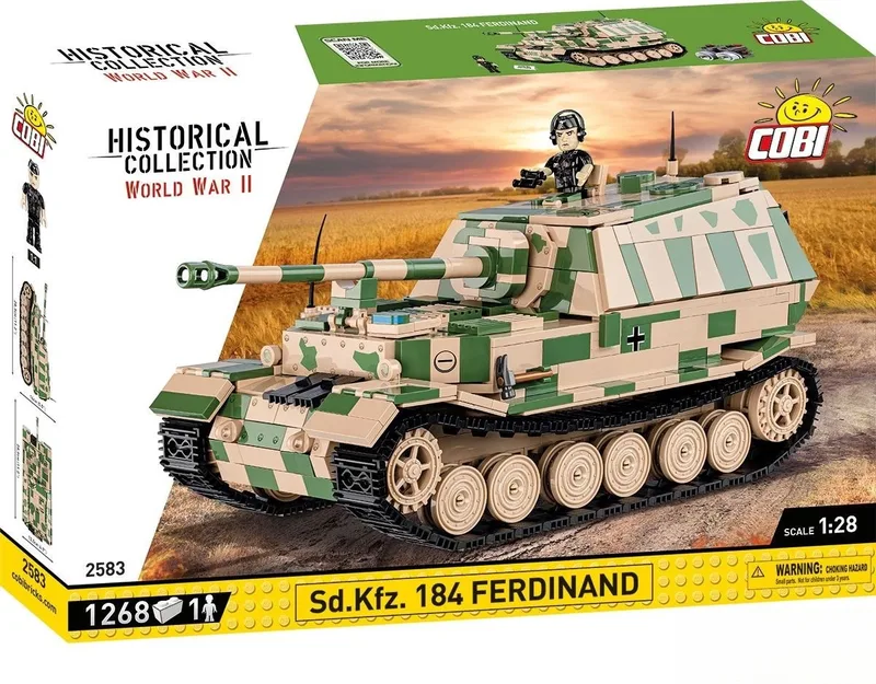 2583 Sd.Kfz. 184 Ferdinand by COBI – interior photo