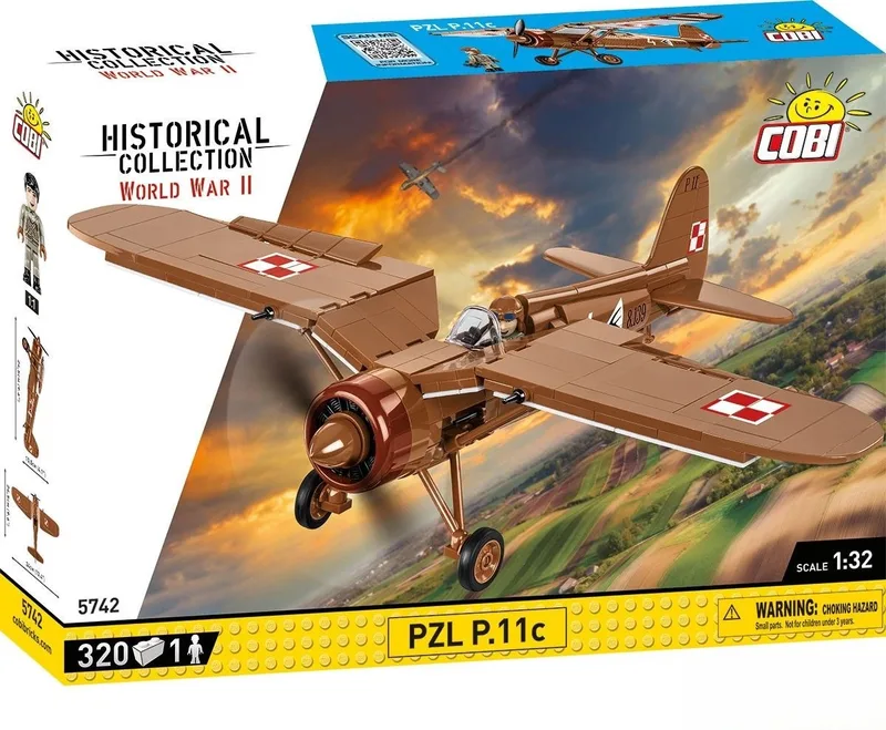 5742 PZL P.11c de COBI – photo d’ambiance
