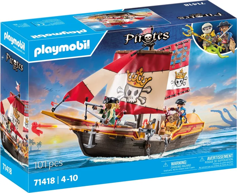 71418 Kleines Piratenschiff de Playmobil – photo d’ambiance