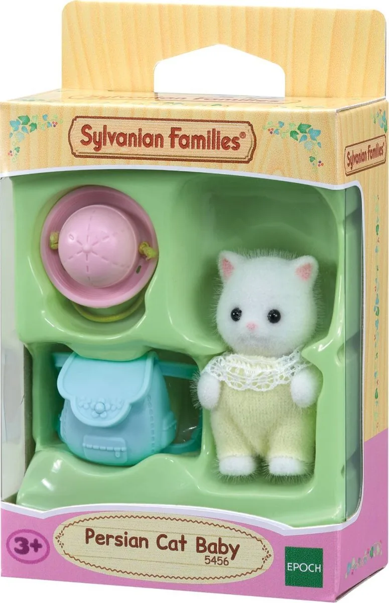 5456 Perserkatzen Baby fra Sylvanian Families – miljøbillede