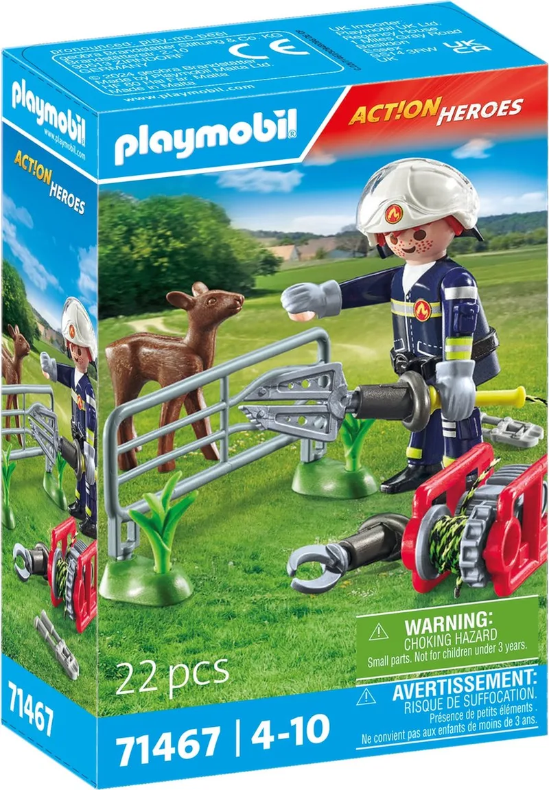 71467 Feuerwehr-Tierrettung fra Playmobil – miljøbillede