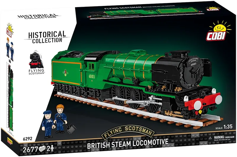 6292 Flying Scotsman - British Steam Locomotive by COBI – product photo