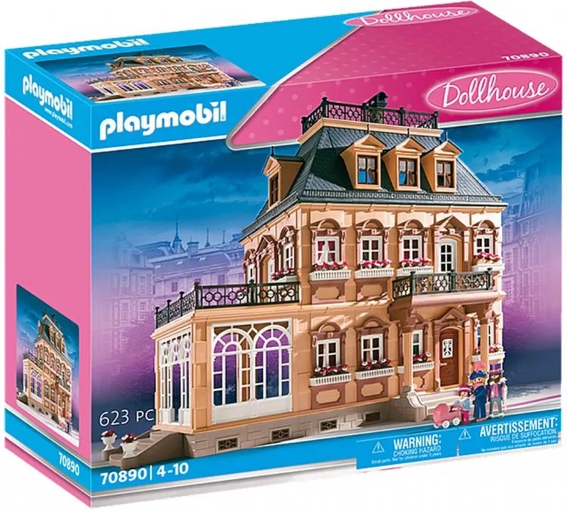 70890 Nostalgisches Großes Puppenhaus från Playmobil – produktbild
