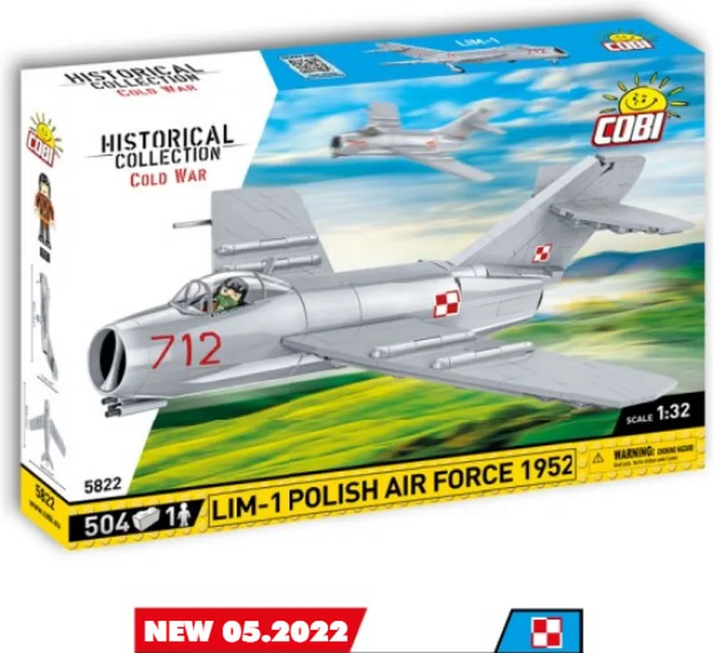 5822 Lim-1 Polish Air Force 1952 by COBI – product photo